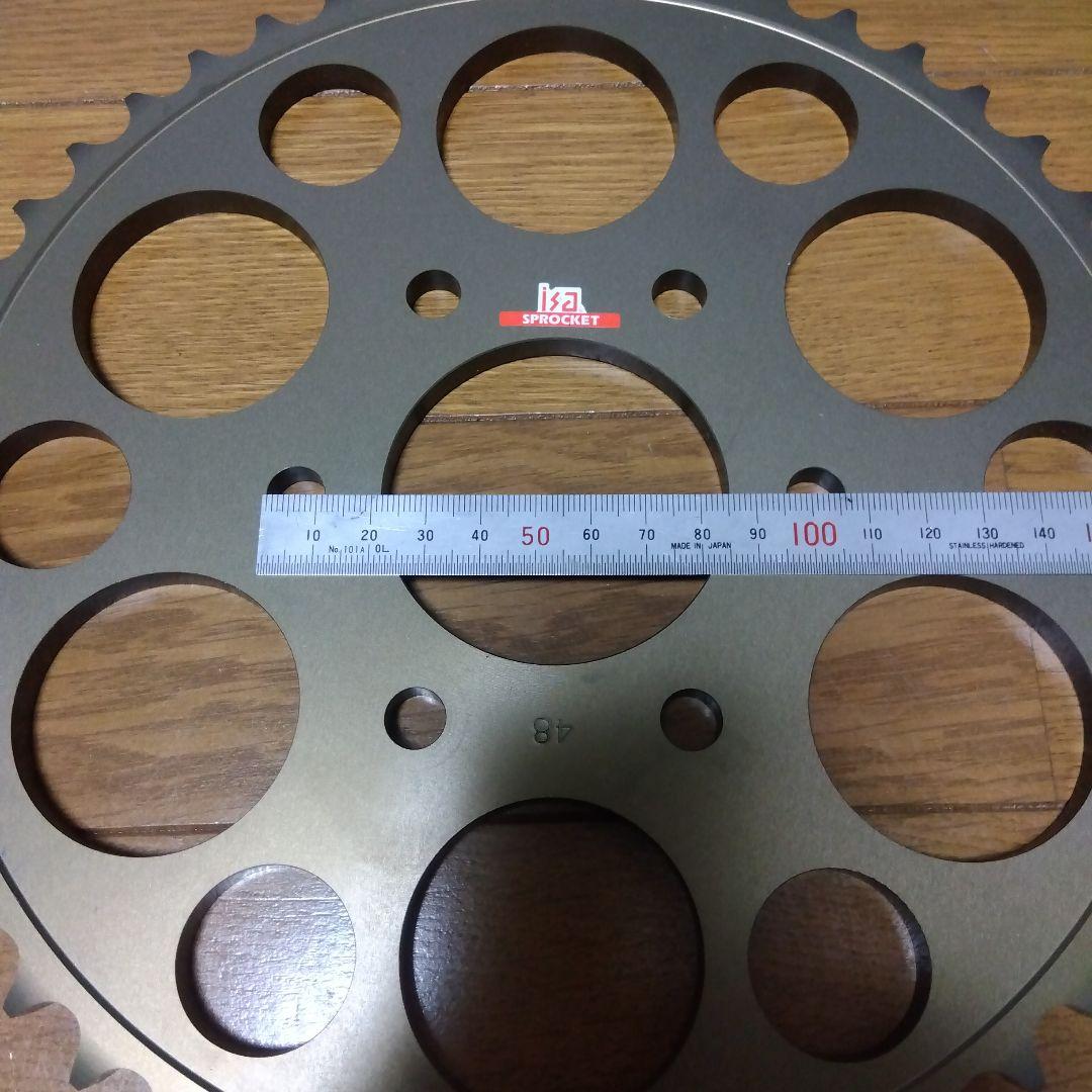 ダイマグ用スプロケット　isa製48丁+ハブダンパー DYMAG