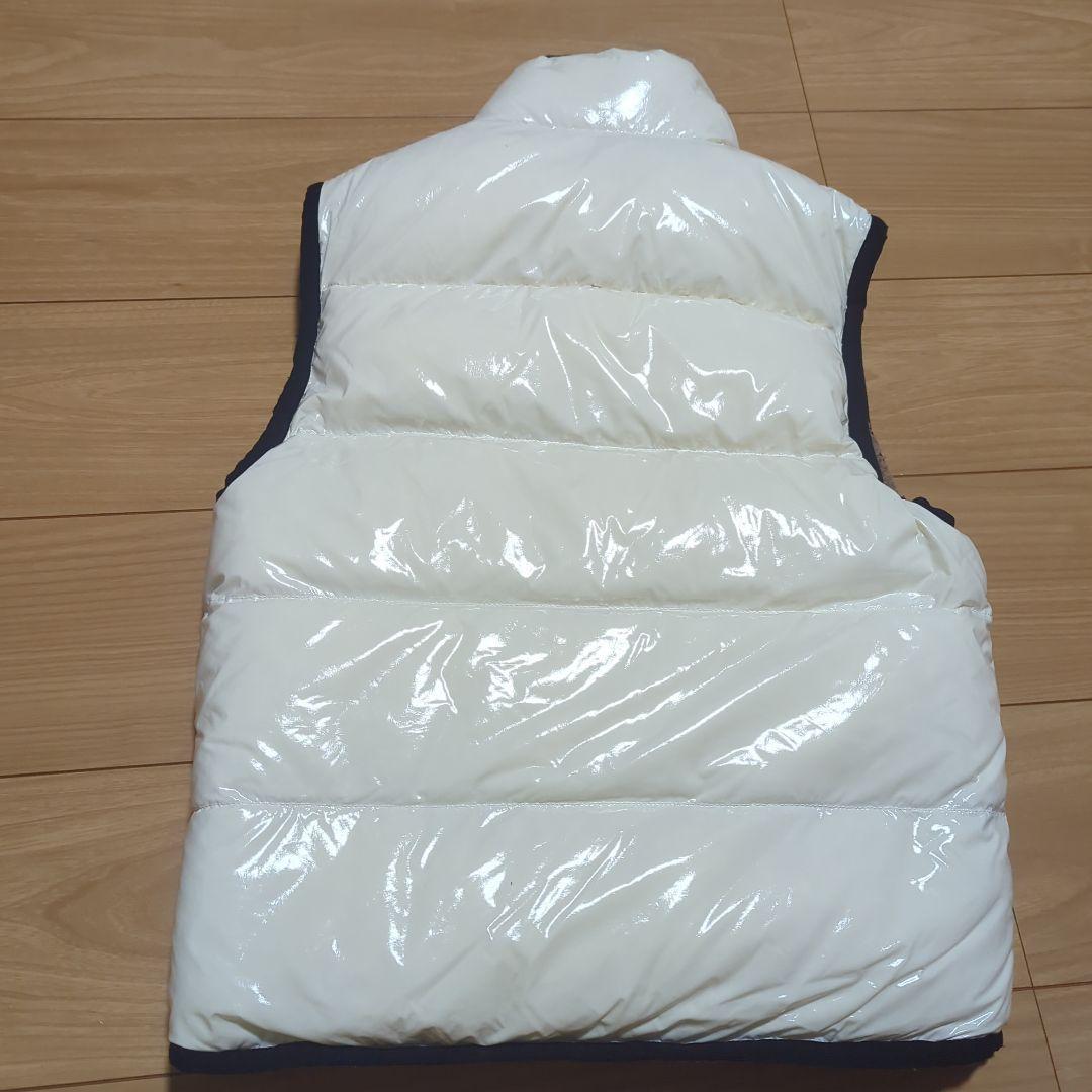 DUVETICA ホワイト ノースリーブダウンジャケット