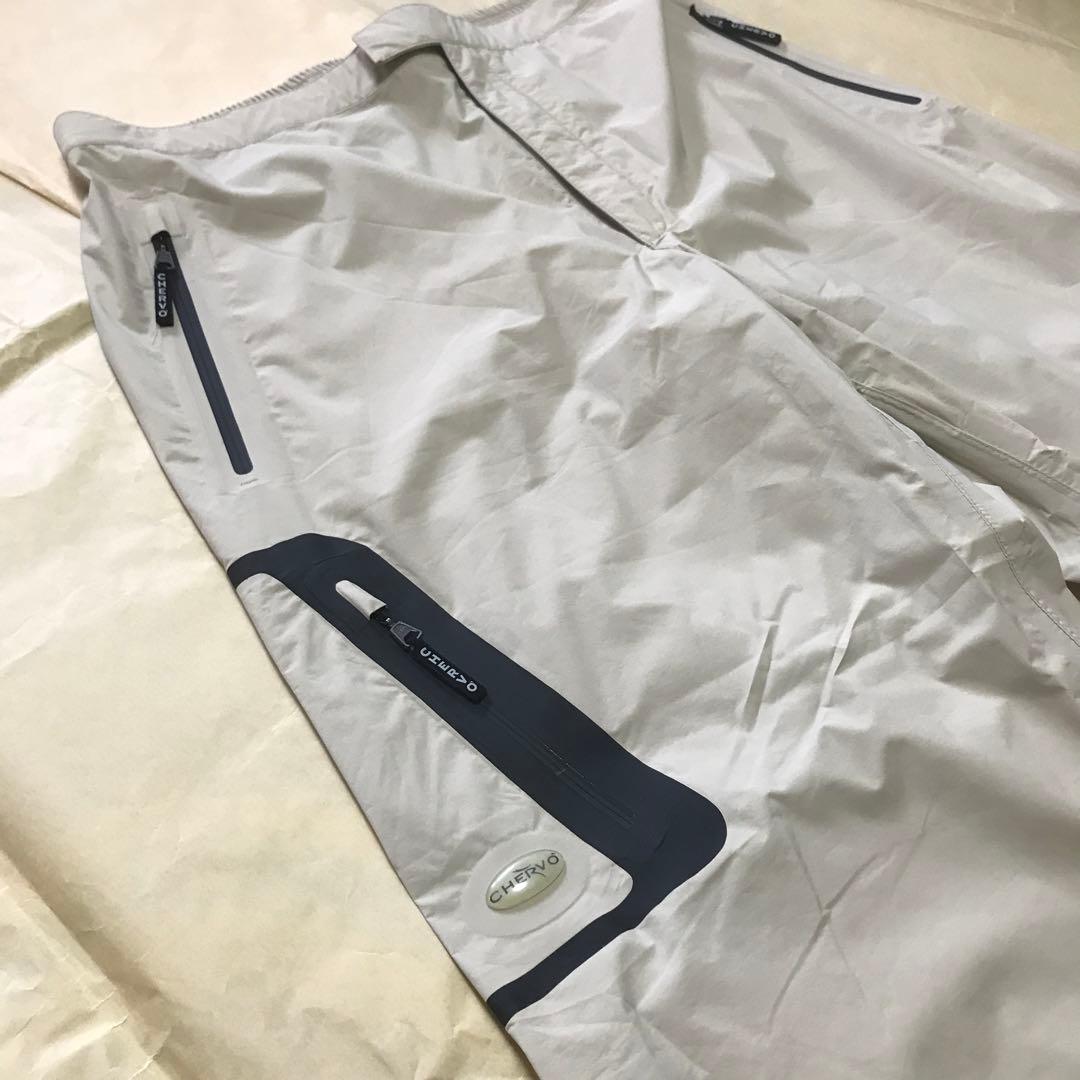 CHERVO ゴルフウエア　ベージュ　L 上下　セットアップ　防風　防水