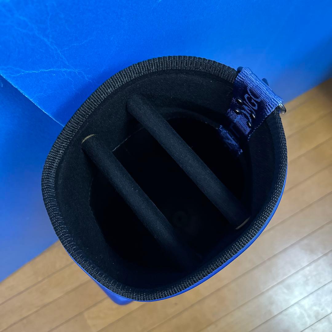 BENETTON GOLF キャディバッグ 青