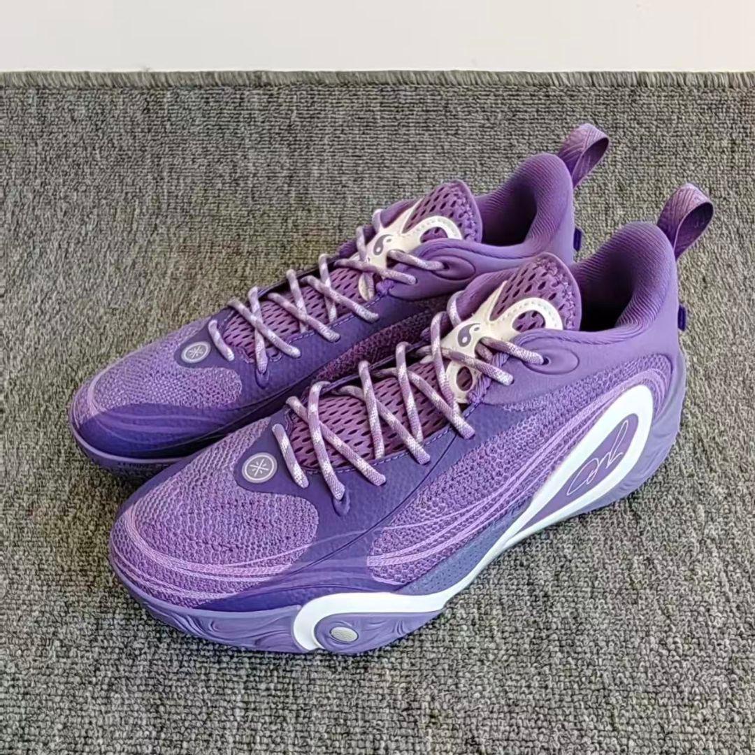 LI−NING Wade Dlo 1\"ラベンダー\" 海外限定カラー US10