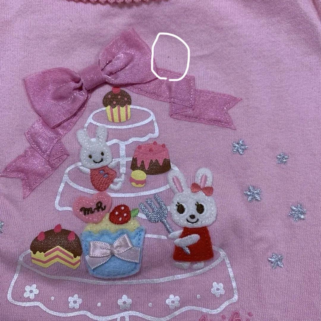 専用です。ミキハウス　長袖Tシャツ　サイズ80 女の子　まとめ売り