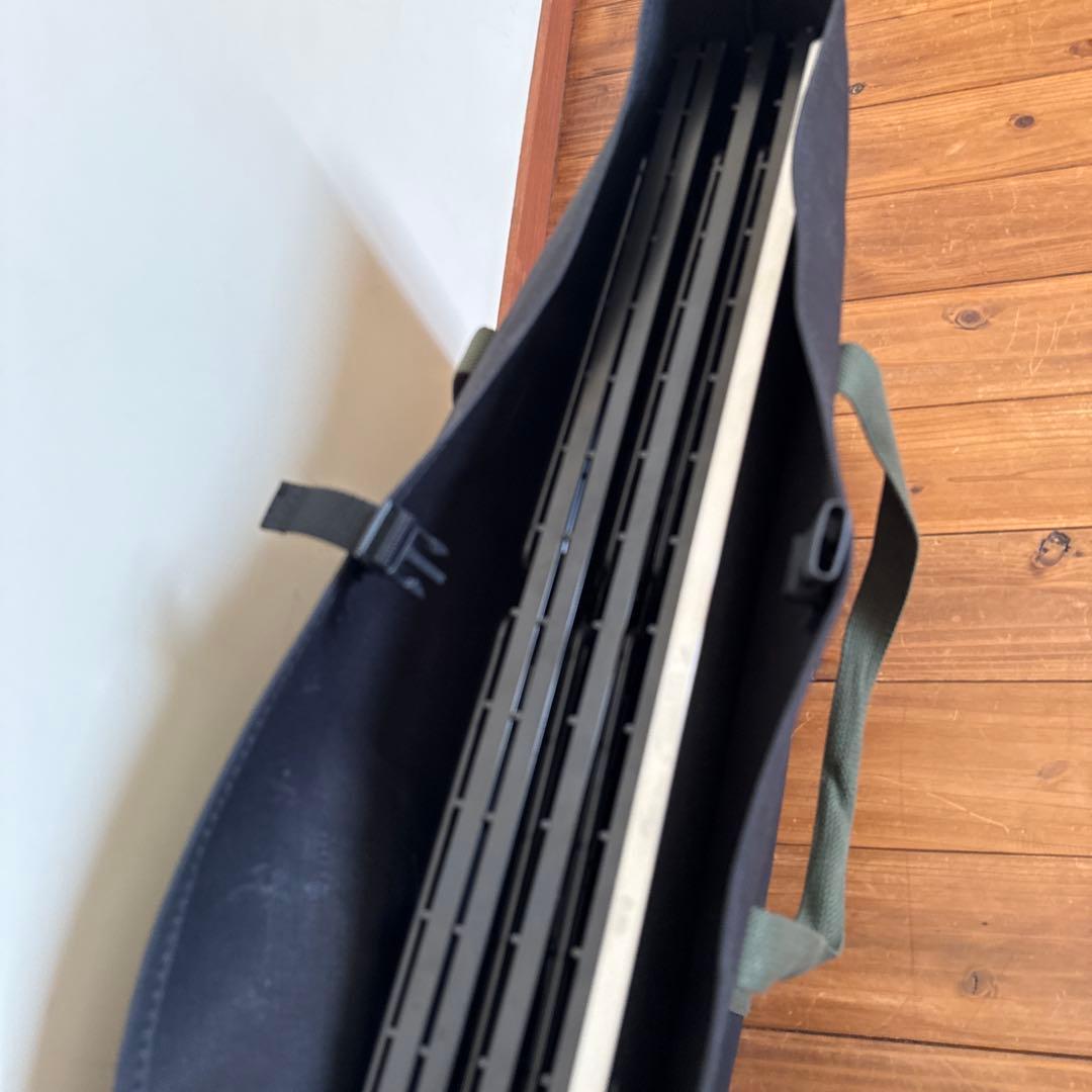 ほぼ新品！ユニフレーム　フィールドラック4本　天板1枚　バック付き