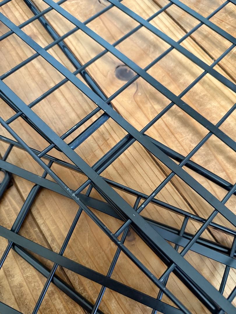 ほぼ新品！ユニフレーム　フィールドラック4本　天板1枚　バック付き