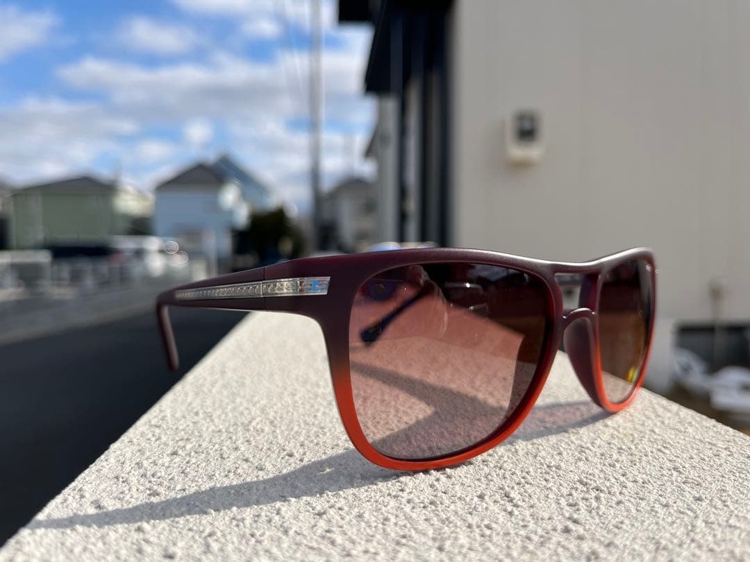 POLICE サングラス ブラウン/オレンジ