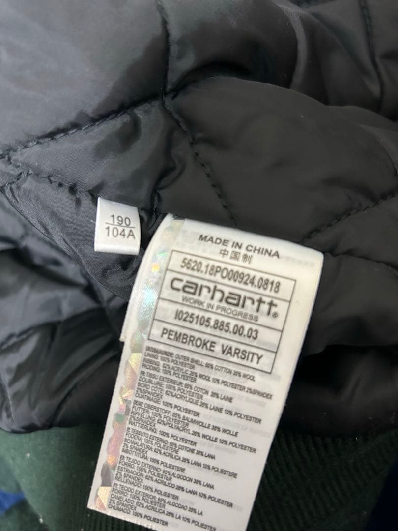 ジャケット・アウター Carhartt WIP PEMBROKE VARSITY