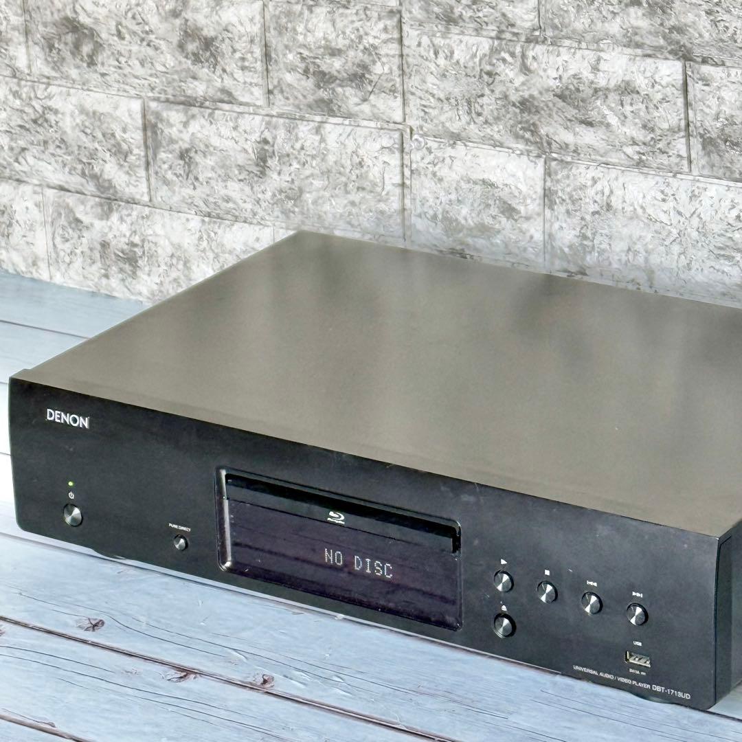 ジャンク品 DENON ユニバーサルBDプレーヤー DBT-1713UD