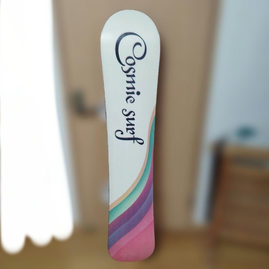 レディース　スノーボード板143センチ　ビンディングセット