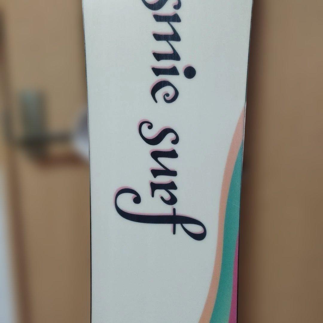 レディース　スノーボード板143センチ　ビンディングセット