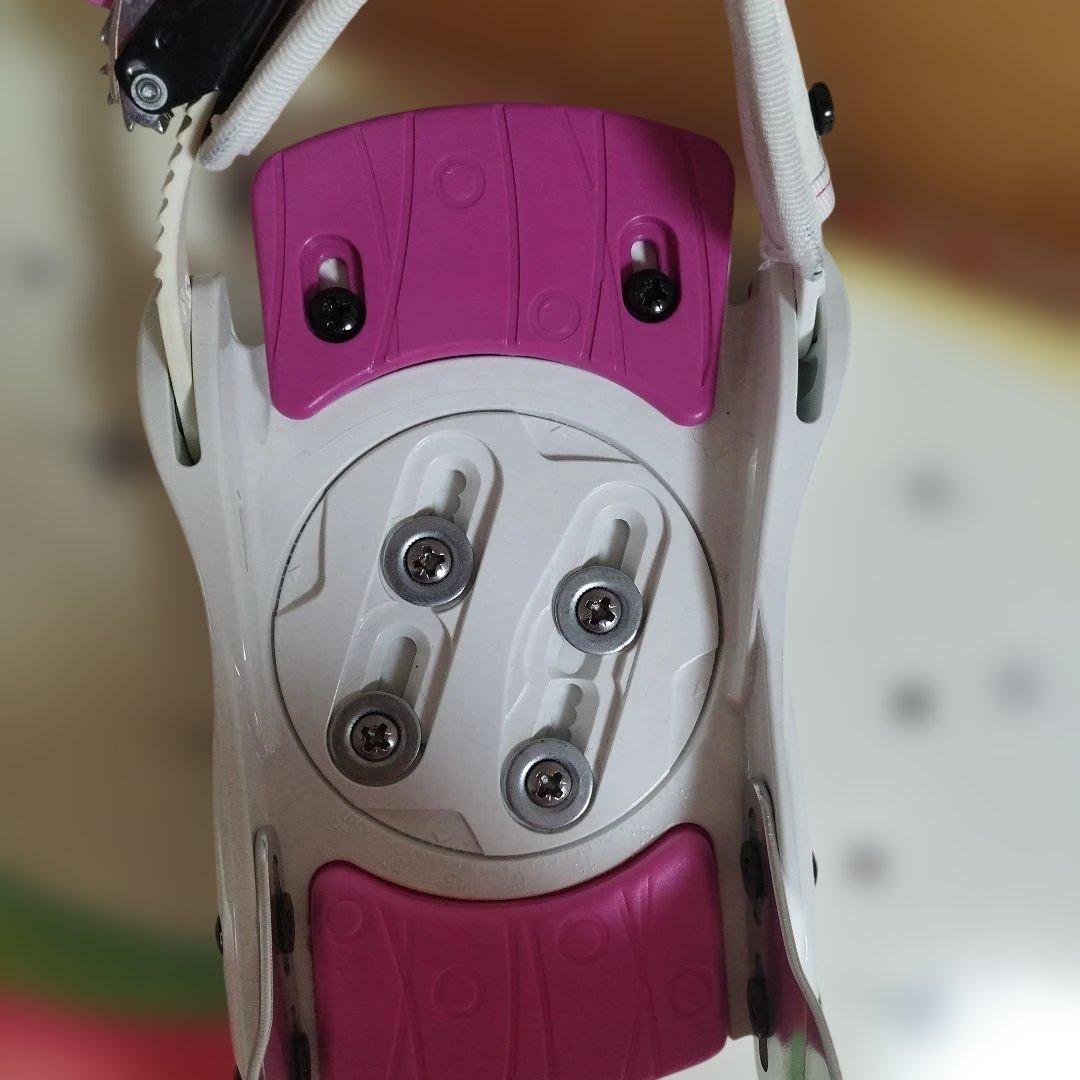 レディース　スノーボード板143センチ　ビンディングセット