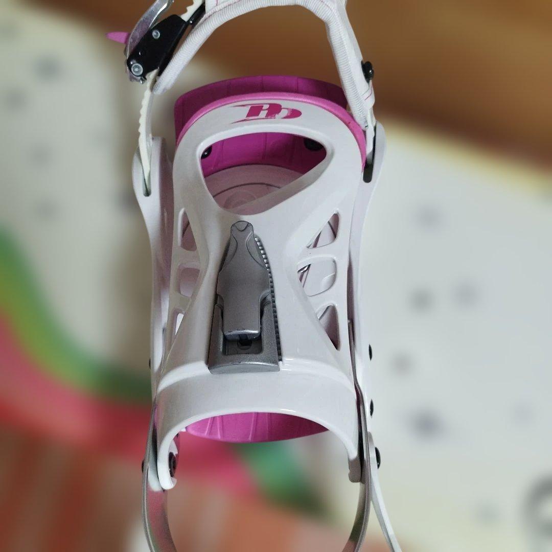 レディース　スノーボード板143センチ　ビンディングセット