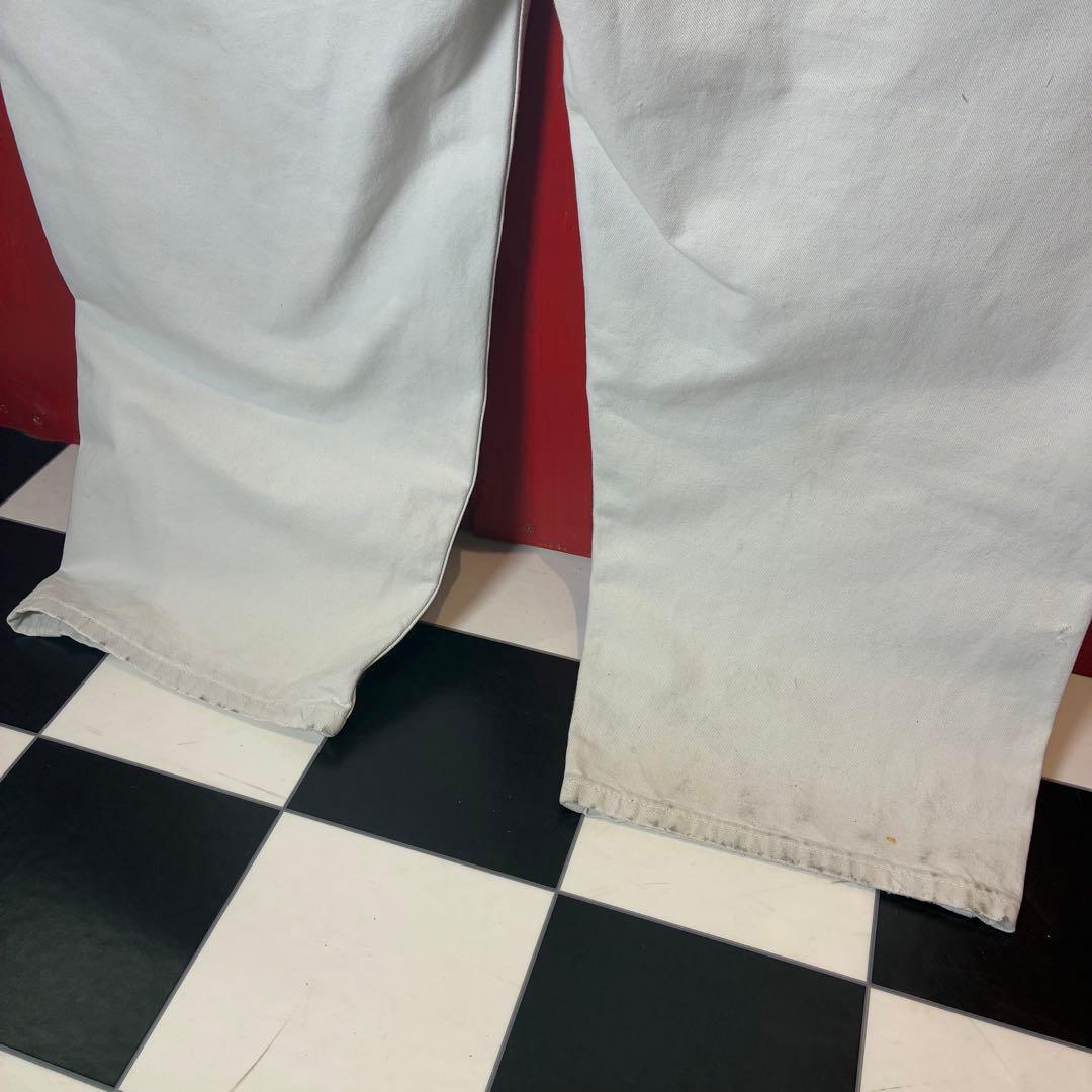 90s USA製　Carhartt ダブルニーペインターパンツコットンツイル