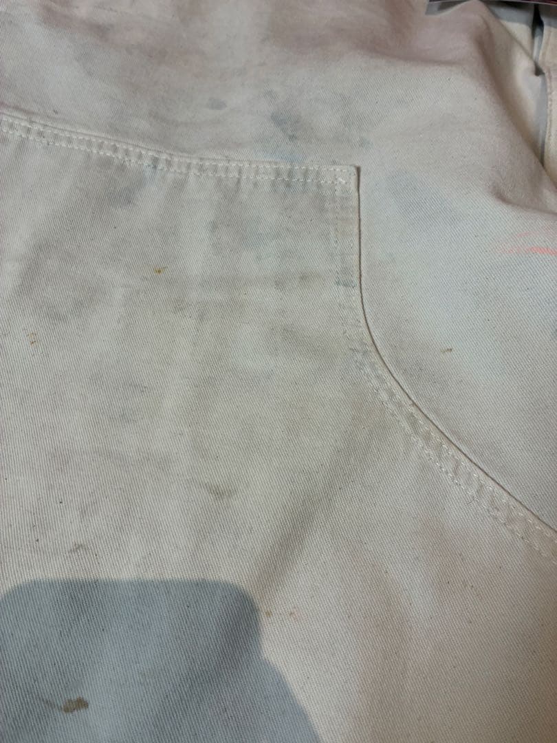 90s USA製　Carhartt ダブルニーペインターパンツコットンツイル