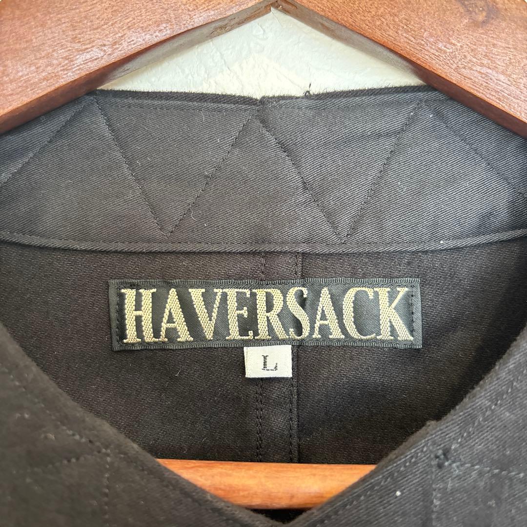 HAVERSACKハバーサック　ノーカラーモールスキンジャケット