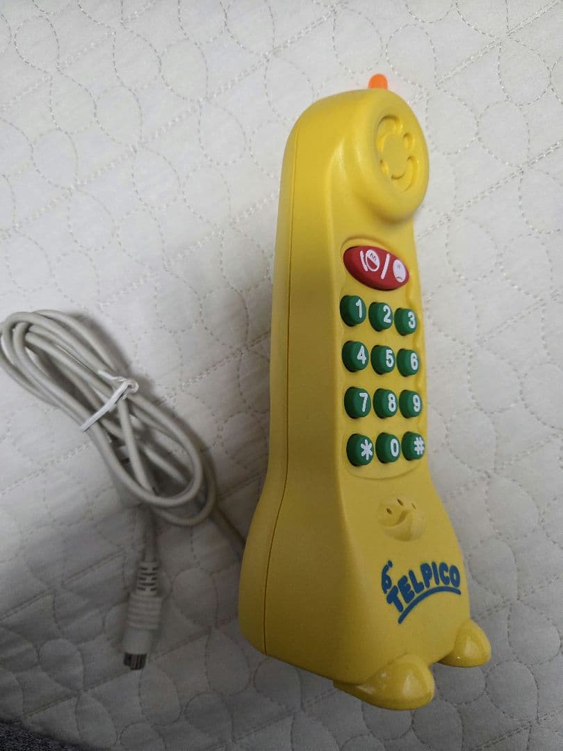 【動作確認済み】キッズコンピュータ・ピコ 本体、TELPICO、ソフト8本セット