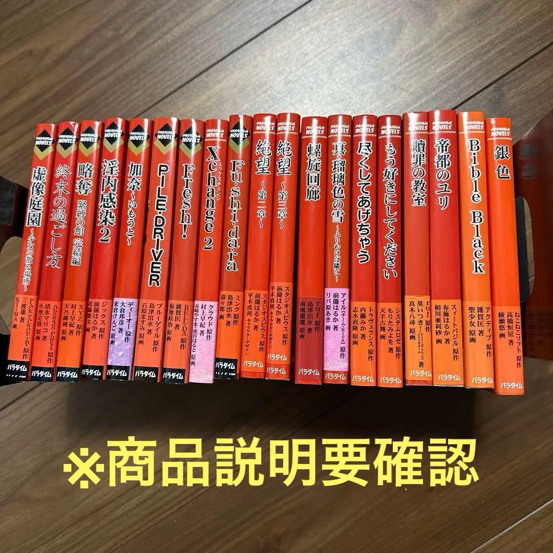 パラダイムノベルス　まとめ売り（バラ売りも可）