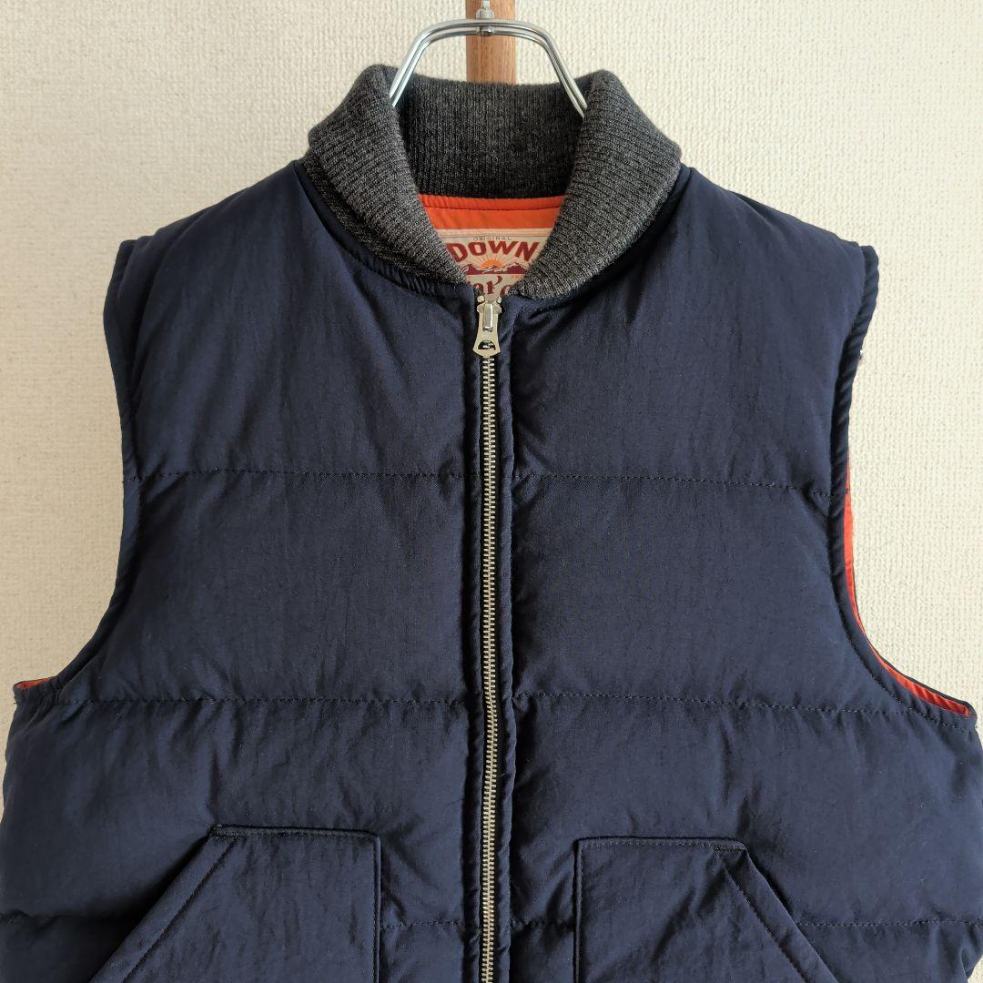 現行品 シュガーケーン COATED NYLON  DOWN VEST