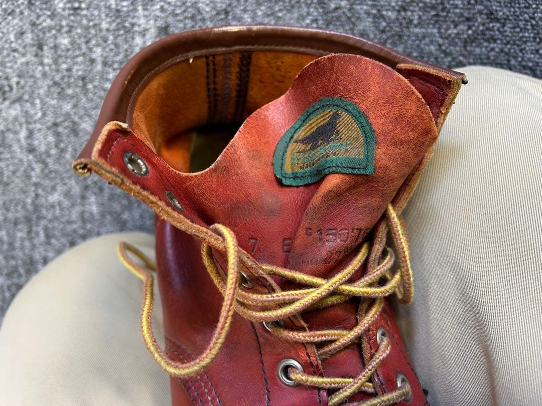 レッドウィング RED WING アイリッシュセッター 875 半円犬タグ