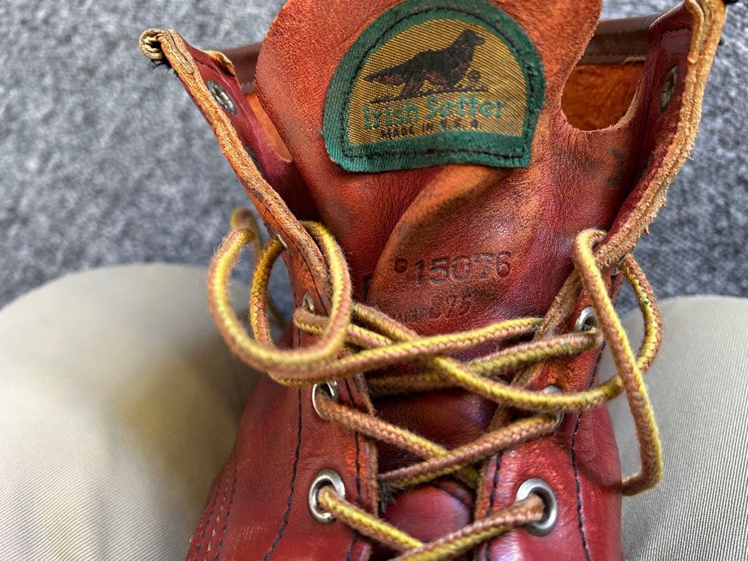 レッドウィング RED WING アイリッシュセッター 875 半円犬タグ
