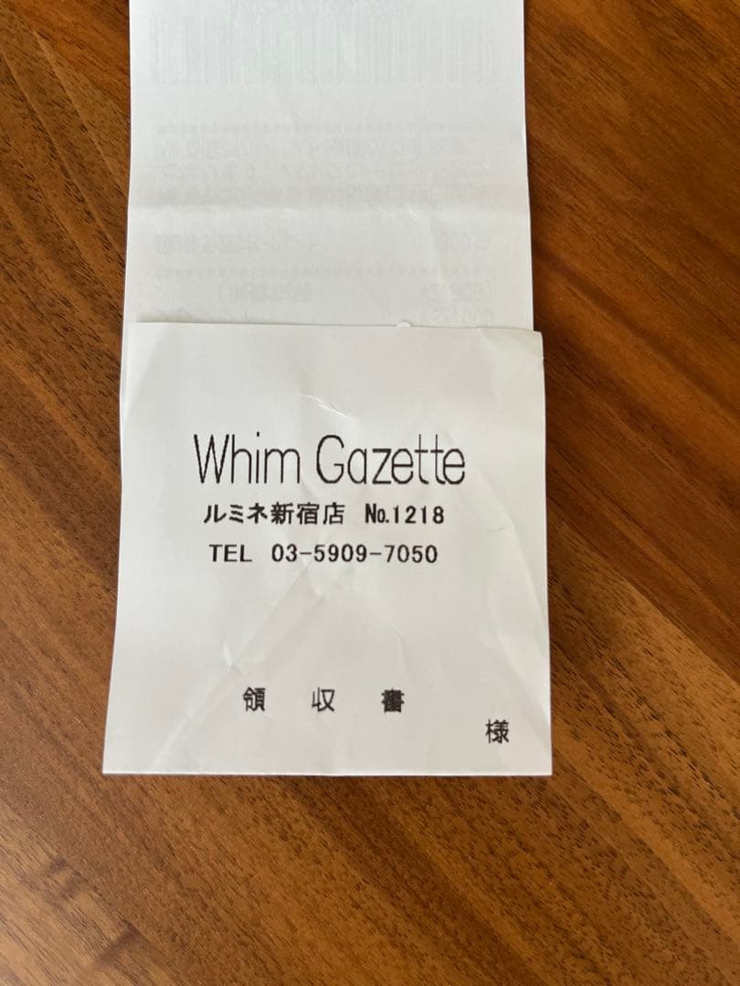 ★未使用　2025SS ウィムガゼット　オックスオールインワン