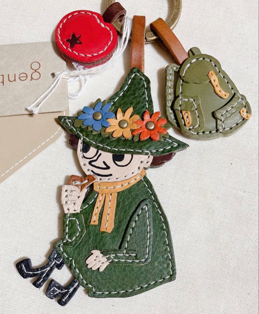 【新品未使用】　genten ゲンテン ムーミン スナフキン ワクワクチャーム
