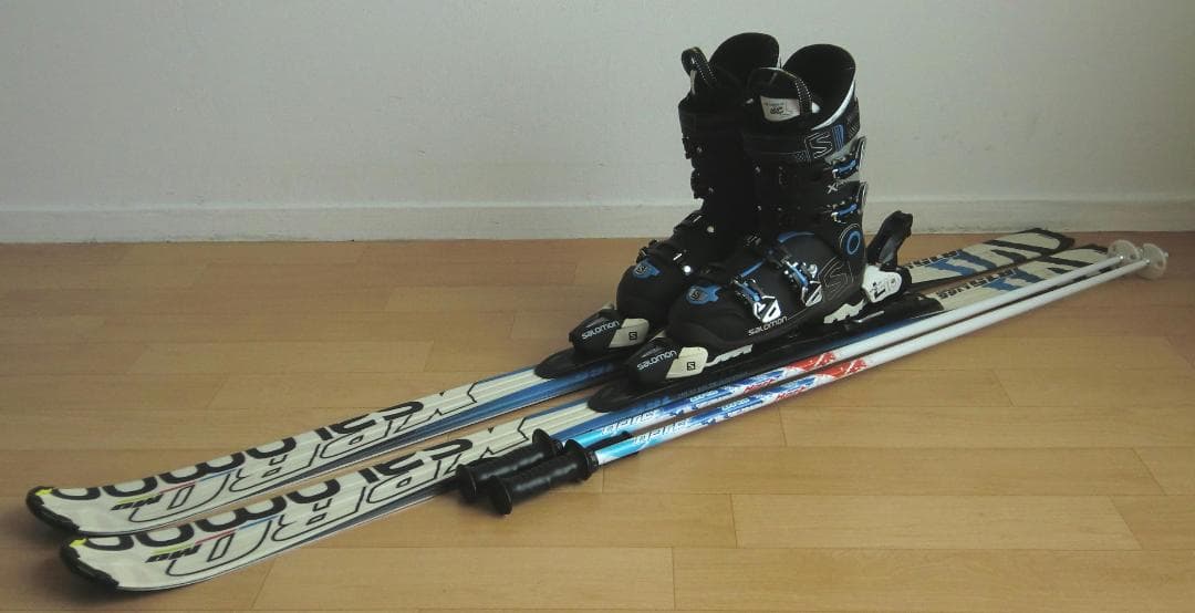 ■■11月限定■送料無料■サロモン■メンズスキー4点セット■165/27.5■■