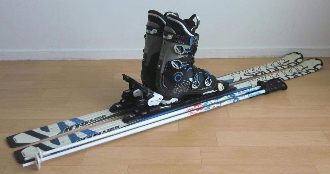 ■■11月限定■送料無料■サロモン■メンズスキー4点セット■165/27.5■■