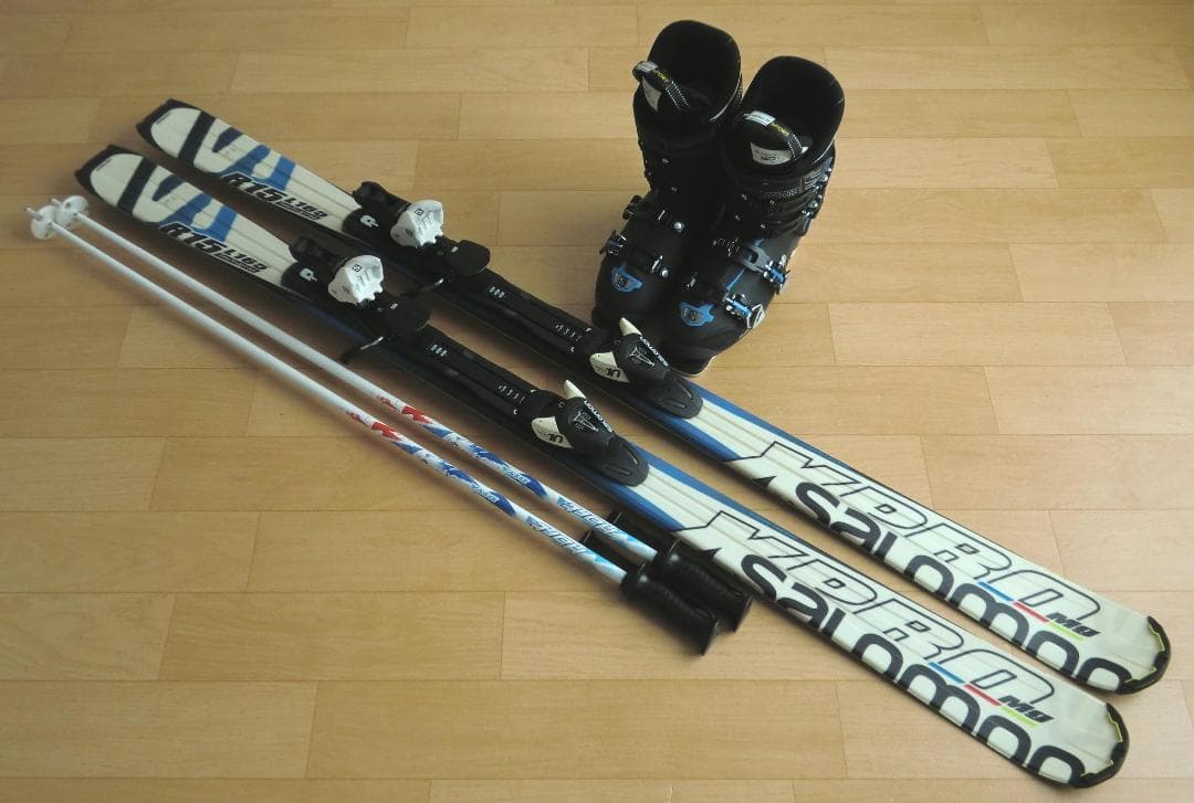 ■■11月限定■送料無料■サロモン■メンズスキー4点セット■165/27.5■■