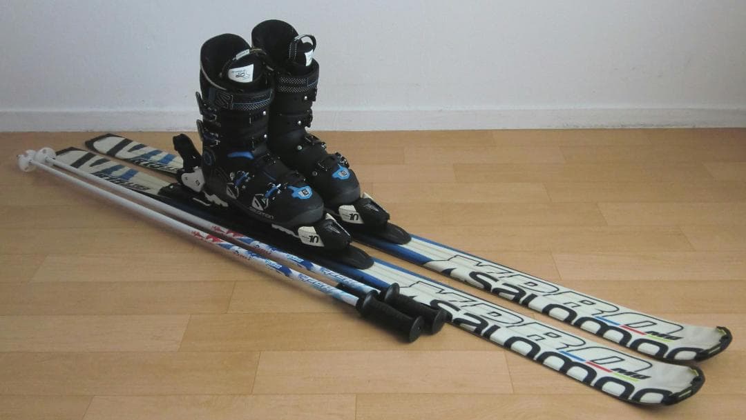 ■■11月限定■送料無料■サロモン■メンズスキー4点セット■165/27.5■■