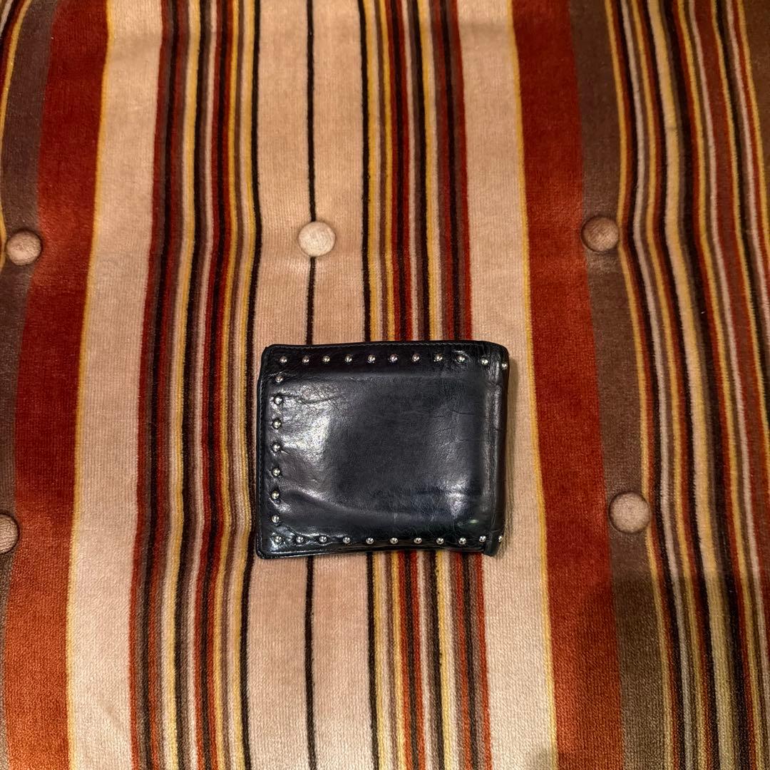 PRADA アーカイブ 二つ折りスタッズ財布