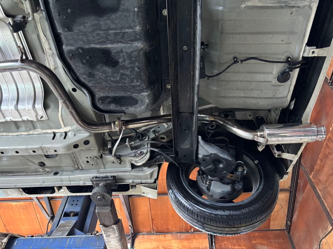 ウィルズウィン製コンパクトマフラーB45AルークスデイズekクロスO2センサー付