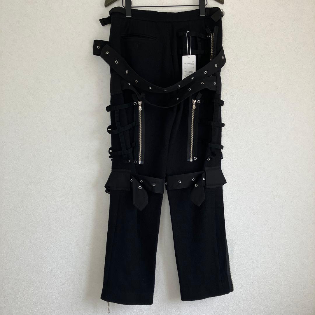 新品　Soloist music staff strapped pant