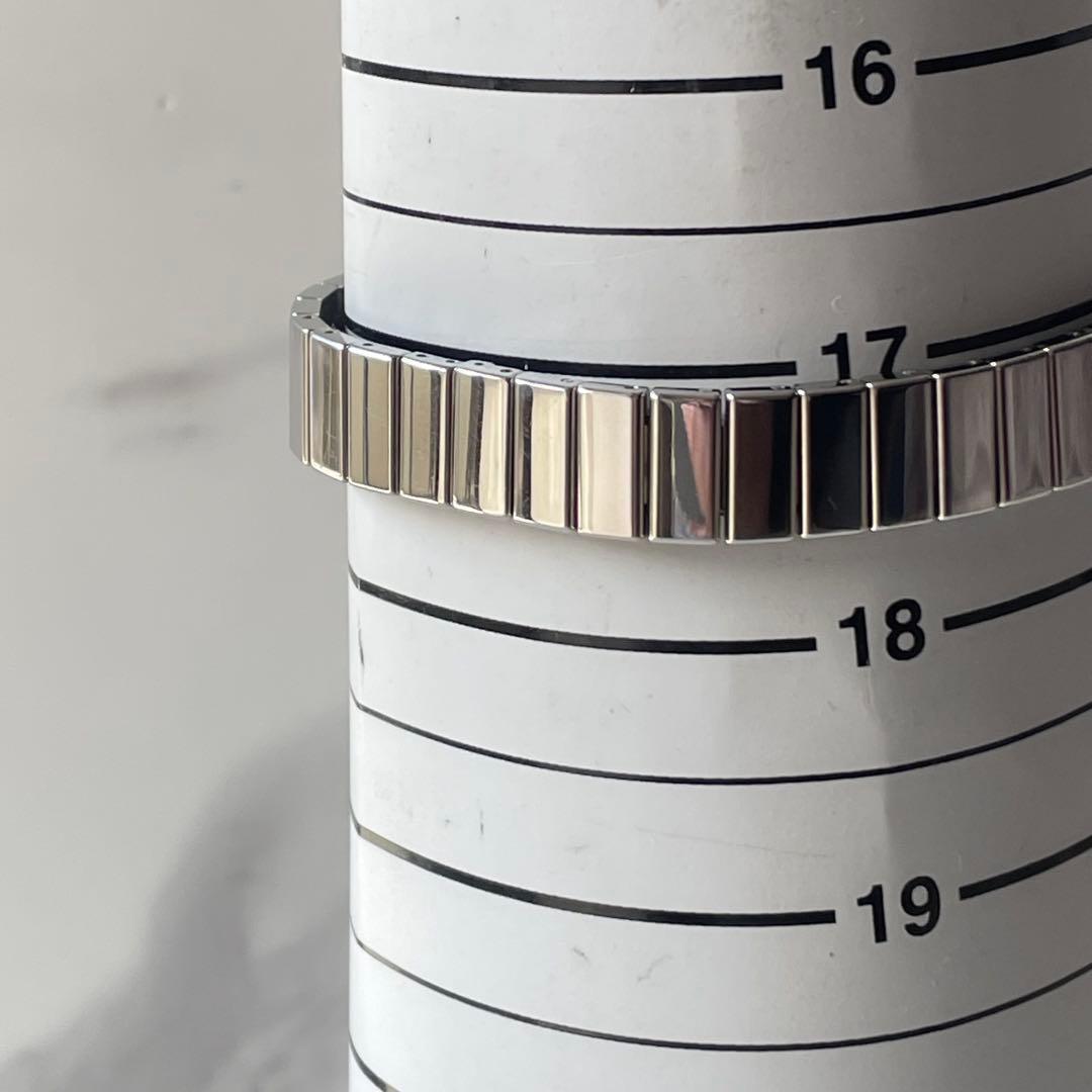 稼動品　SEIKO ラサール　18KT 12Pダイヤ　オーバル　腕時計