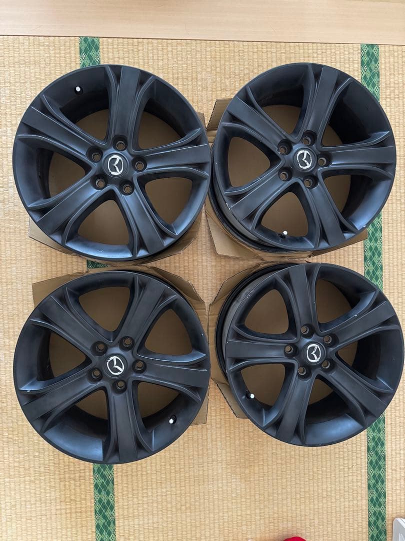 ラブストーリーMAZDA RX-8 純正17インチ （塗装品）4本セット②