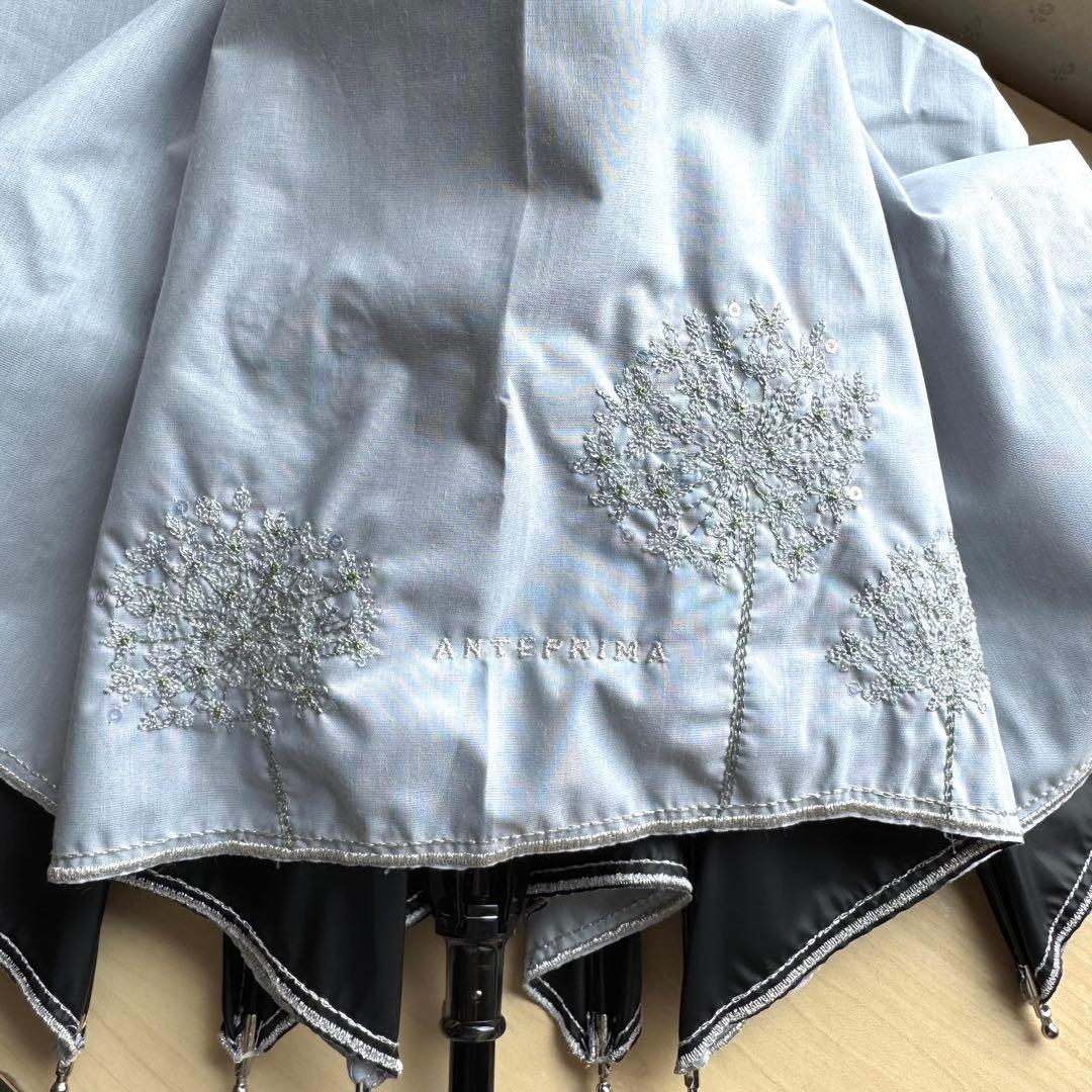 ★新品★アンテプリマ　晴雨兼用　日傘　１級遮光　遮熱　サマーシールド　軽量　刺繍