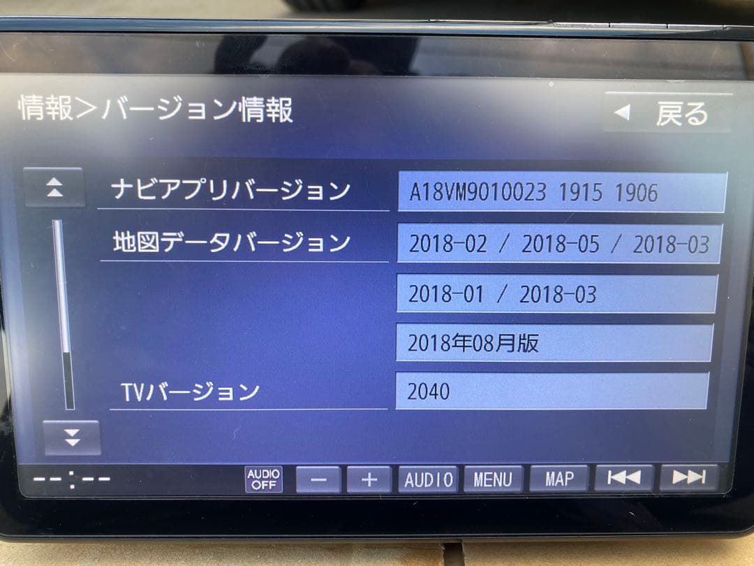 おちびPanasonic ストラーダ　フローティングナビ CN-F1DVD