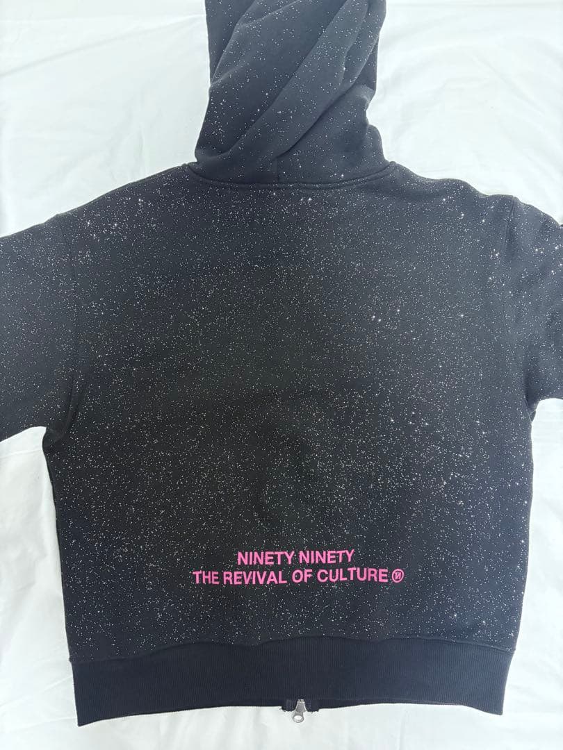 9090 グリッタージップパーカー