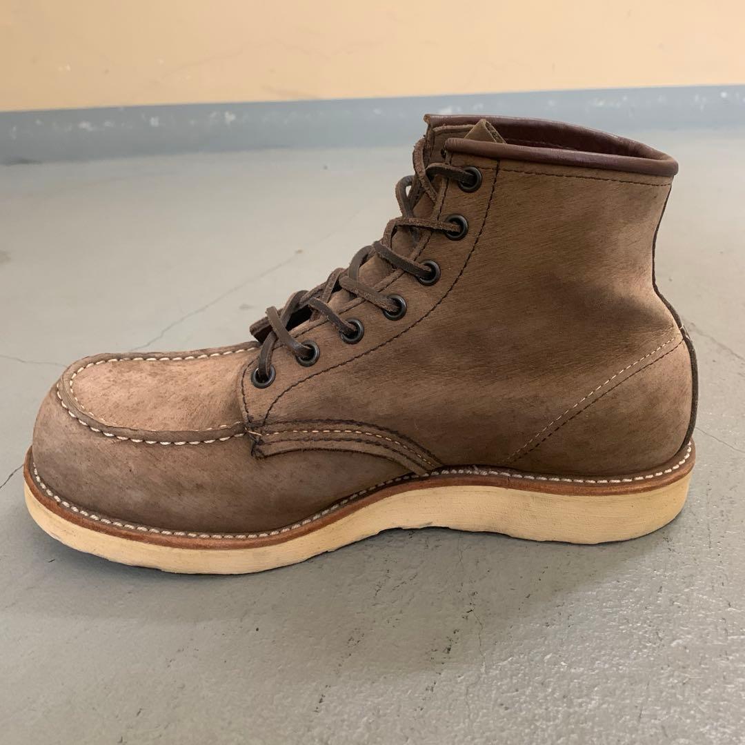 旧縦羽タグ カカトOK ヌバック 2877 RED WING レッドウィング 茶