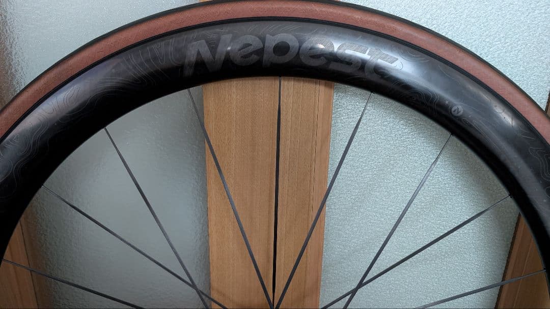 【訳ありフロントのみ】Nepest Nova 45 カーボンホイール