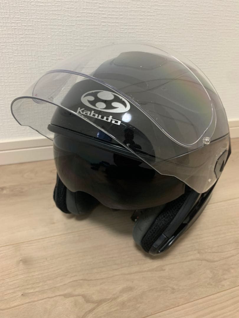OGK Kabuto ASAGI ジェットヘルメット Lサイズ 黒