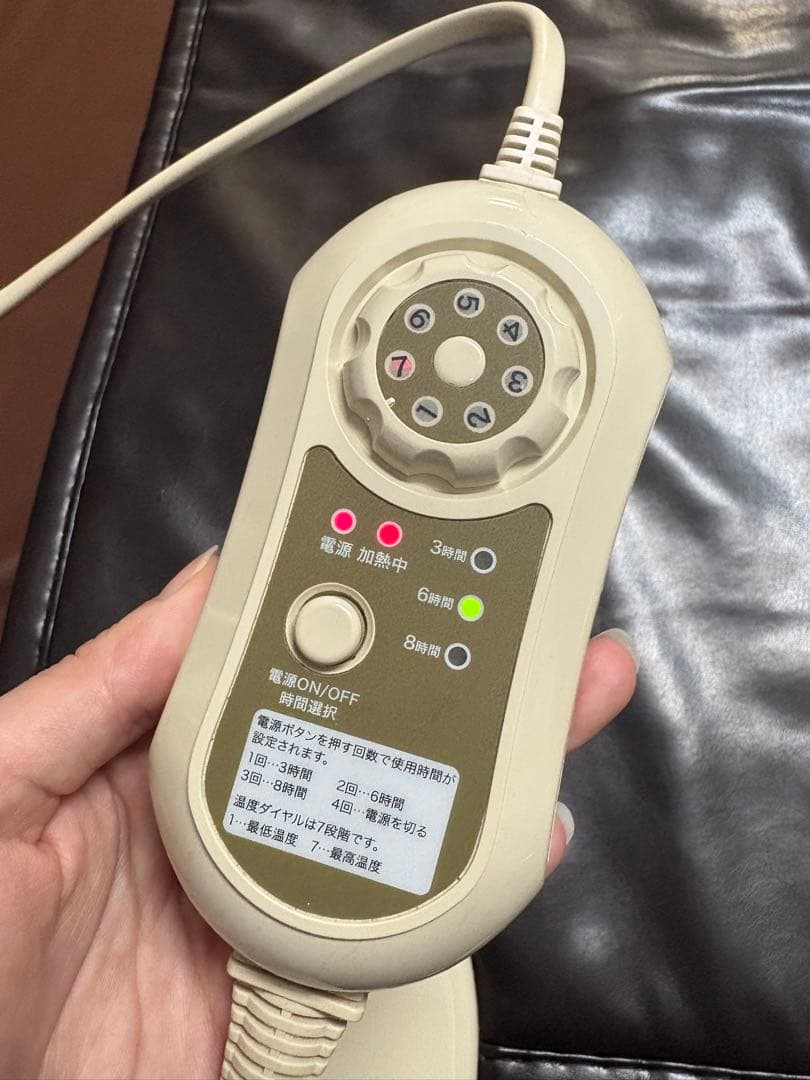 サバイDX セミダブル厚手7 マッサージマット ☆ヒーターマット付き