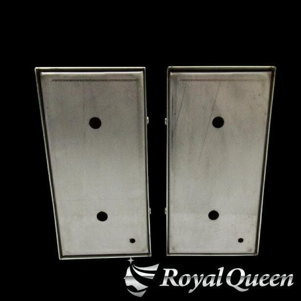 0628 バンパーブッシュ プラ板付き LEDユニット無し 鏡面 2個セット