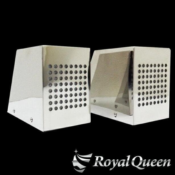 0628 バンパーブッシュ プラ板付き LEDユニット無し 鏡面 2個セット