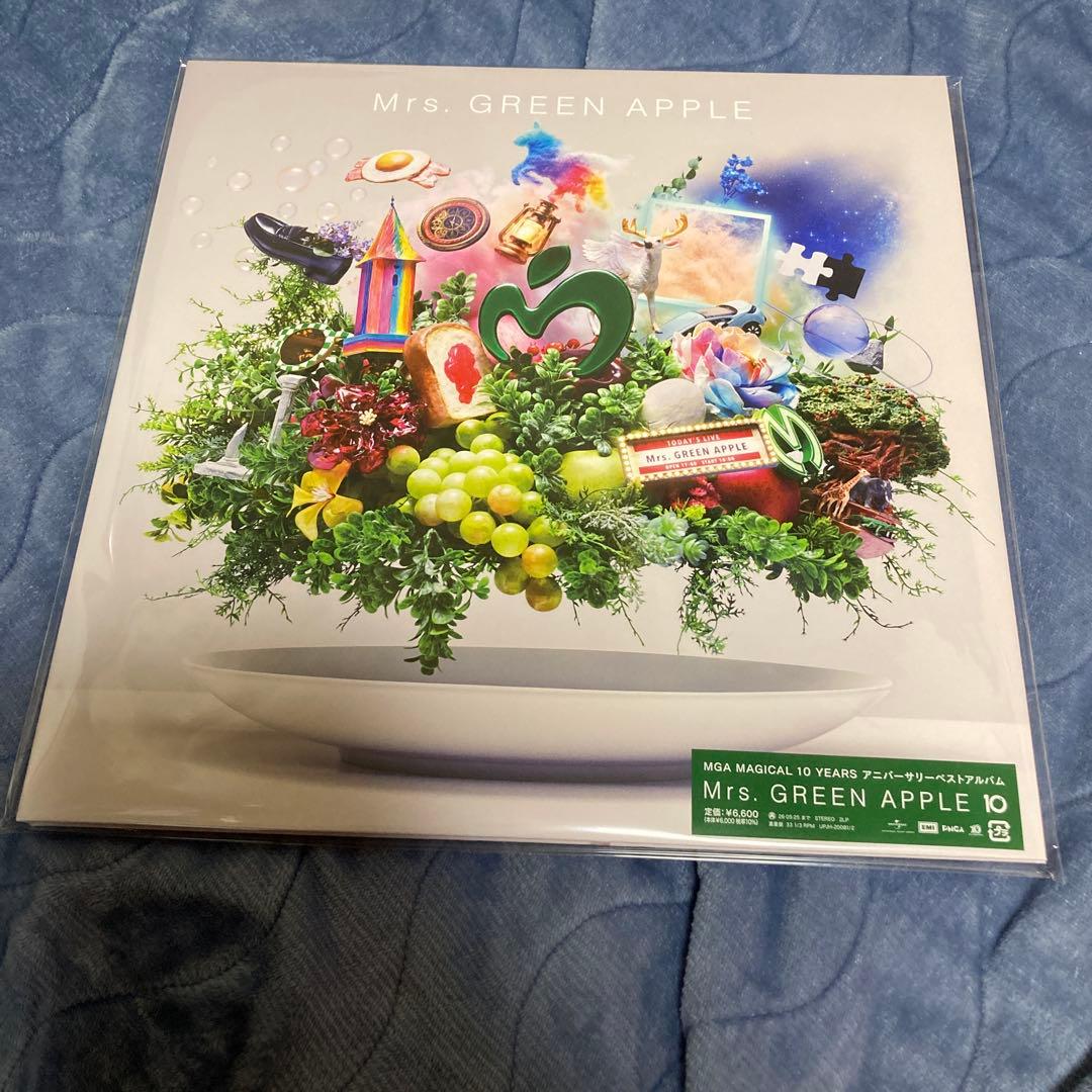 ⭐︎新品未使用品⭐︎レコードLP Mrs. GREEN APPLE アルバム「10」