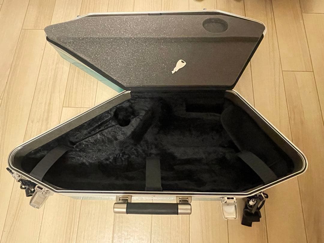 ち*ー様 【限定色】ノナカスカイケース［ソプラノ&アルトサックスダブルケース〕