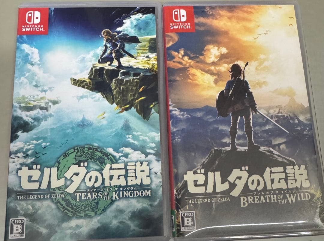 ゼルダの伝説　ブレスオブザワイルド&ティアーズオブザキングダム2本