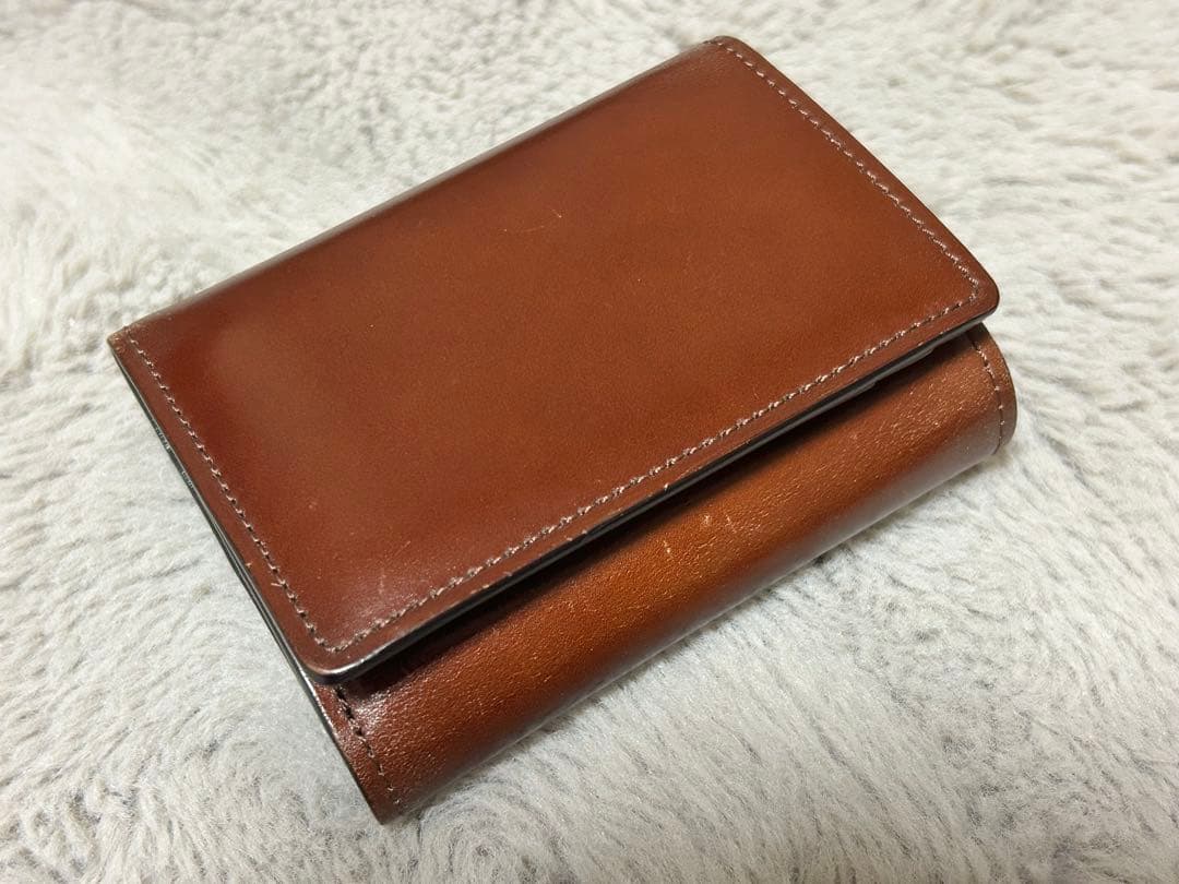 ど*も様 ココマイスター コードバンヘリテージ・スミス 3つ折り財布 ウォレット