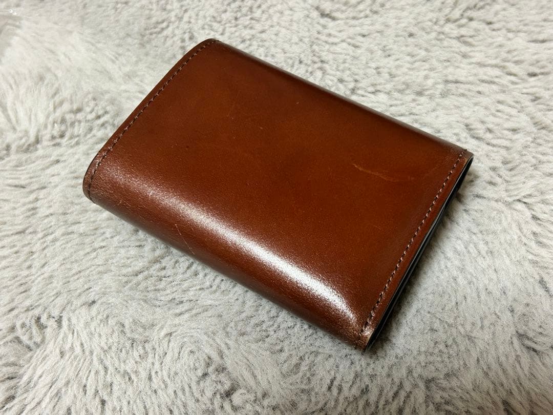 ど*も様 ココマイスター コードバンヘリテージ・スミス 3つ折り財布 ウォレット