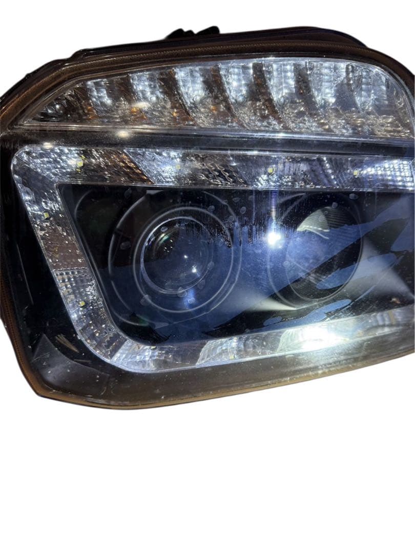 ジムニーJB23 ヘッドライト 社外品 インナーブラック