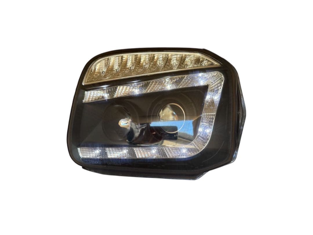 ジムニーJB23 ヘッドライト 社外品 インナーブラック